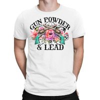 Ladies Gunpowder Lead Gun Shoot Guns Sports Shooting Range T-shirt | Artistshot