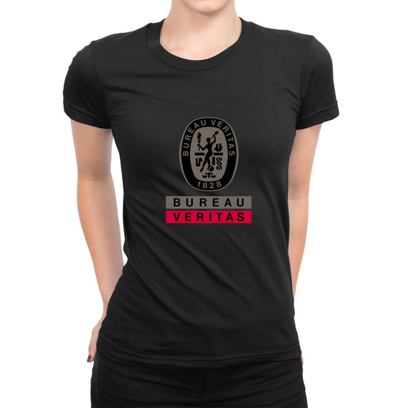 Classy Bureau Veritas Design Ladies Fitted T-Shirt by DustinNewman | Artistshot