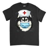 Hospital Alaskan Malamute Er Nurse Rn Lpn Nurse Life Pet Dog T Shirt Classic T-shirt | Artistshot