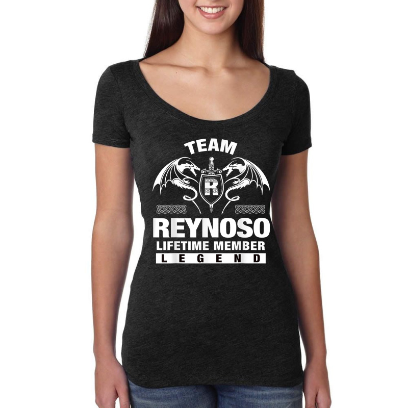 Team Reynoso Lifetime Member Gifts T Shirt Women's Triblend Scoop T-shirt by cm-arts | Artistshot