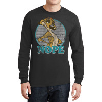 Lion King Timon Nope Striped Circle Vintage Long Sleeve Shirts | Artistshot