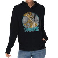 Lion King Timon Nope Striped Circle Vintage Lightweight Hoodie | Artistshot