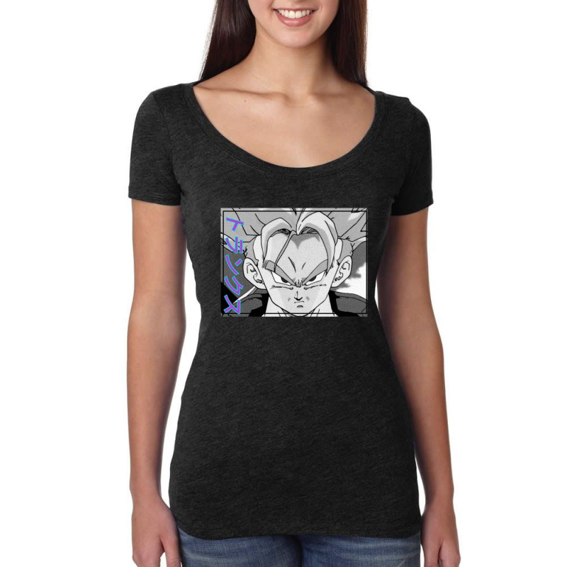 Dbz Trunks For Boyfriend Women's Triblend Scoop T-shirt by JesseMurillo | Artistshot