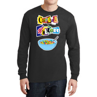 Cereal Killer Ransom Note Long Sleeve Shirts | Artistshot