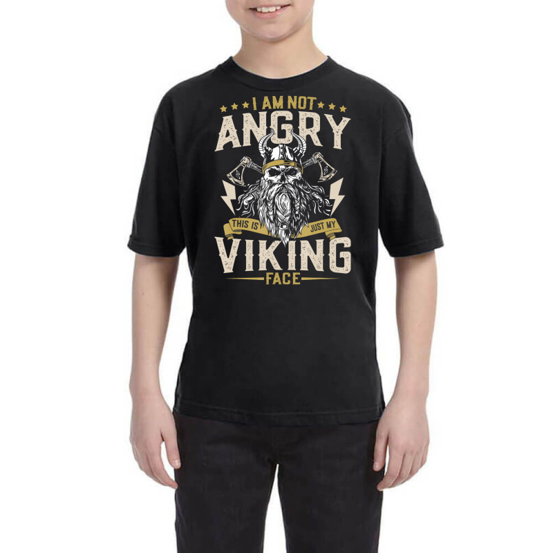 Viking Quote Scandinavian Celtic Mythology Youth Tee by cm-arts | Artistshot