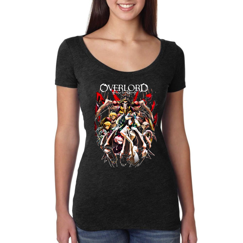 Overlord Novel Kugane Women's Triblend Scoop T-shirt by cm-arts | Artistshot