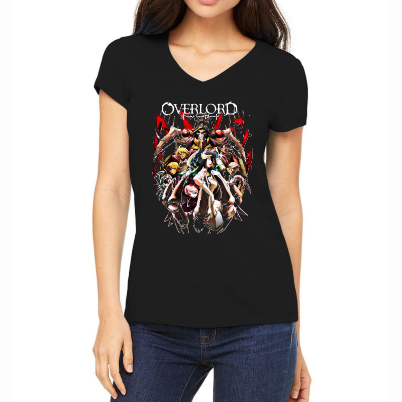 Overlord Novel Kugane Women's V-Neck T-Shirt by cm-arts | Artistshot