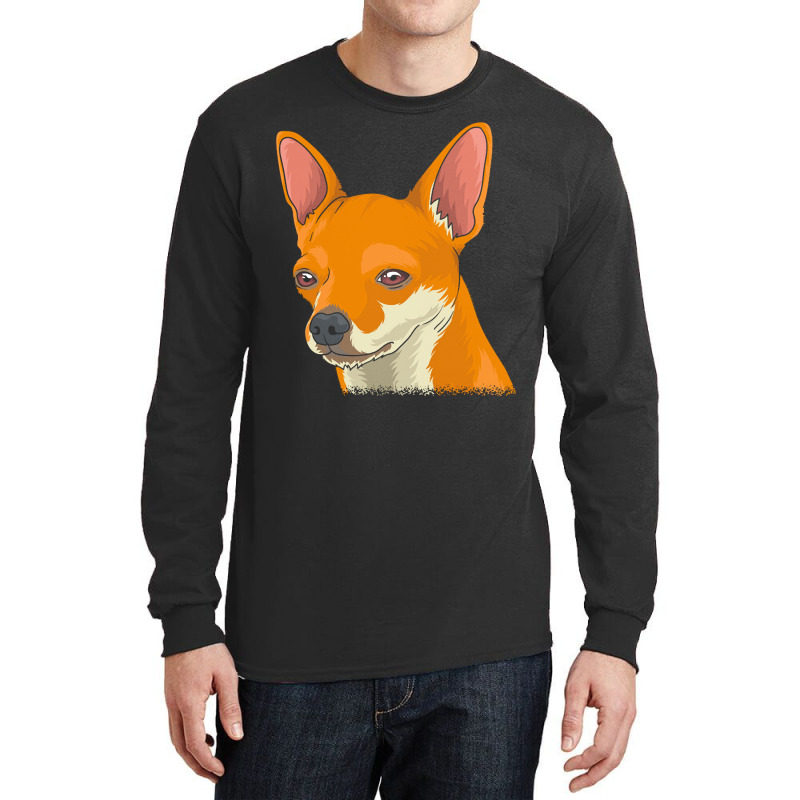 Chihuahua Dogs T  Shirt Short Haired Chihuahua Dog Owner Gift Idea T Long Sleeve Shirts | Artistshot