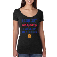 Womens-oversight-foia-requests-hamsters-in-speedos-v-neck Women's Triblend Scoop T-shirt | Artistshot