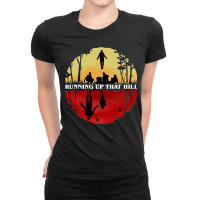 Parallel Running Up That Hill Scene Classic Ladies Fitted T-shirt | Artistshot