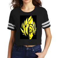 Super Saiyan Goku Scorecard Crop Tee | Artistshot