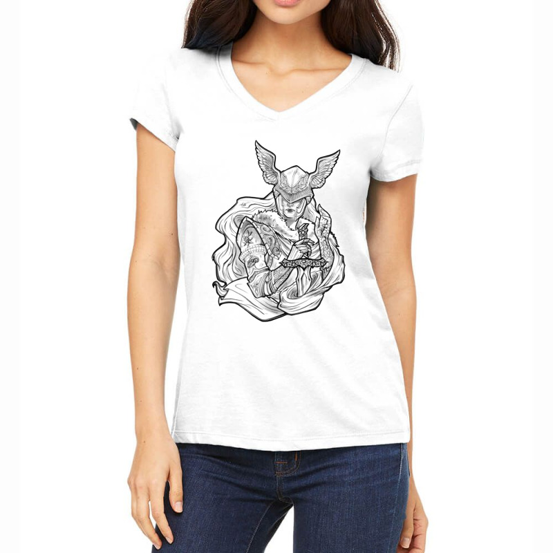 Malenia  (2) Women's V-Neck T-Shirt by cm-arts | Artistshot