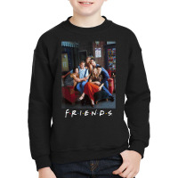 Friends Group Cast Cafe Photo Youth Sweatshirt | Artistshot