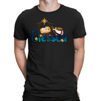 Blessed Holy Night T-shirt | Artistshot