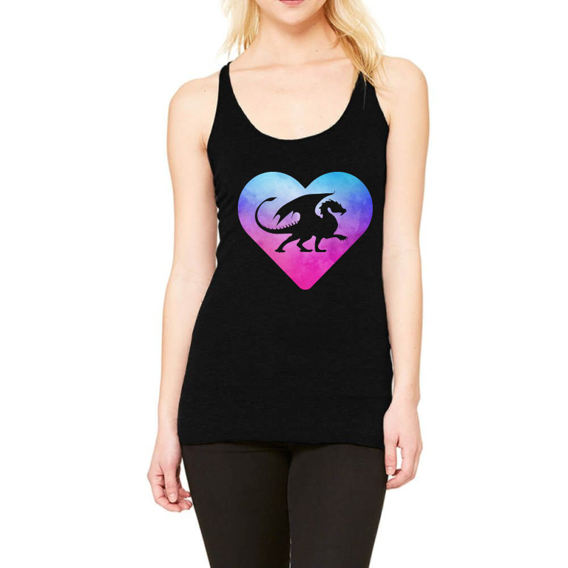 Women Or Girls Dragon Racerback Tank by Kenlofu52 | Artistshot