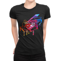 Piano Gift T  Shirtpiano Instrument Gift Idea T  Shirt Ladies Fitted T-shirt | Artistshot