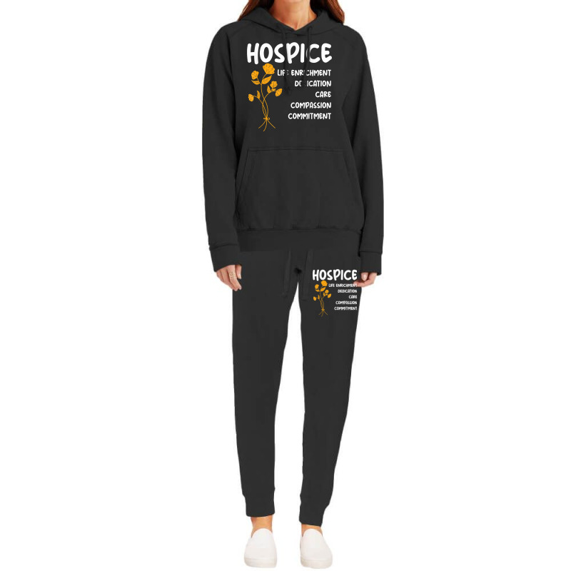 Hospice Nursing Patient Palliative Care   Hospice Nurse T Shirt Hoodie & Jogger Set | Artistshot