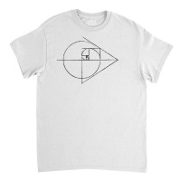 Golden Section Tattoo Inspired Fibonacci Spiral Sketch No.4 T Shirt Classic T-shirt | Artistshot