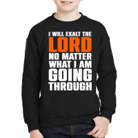 Christian Faith Gift Youth Sweatshirt | Artistshot