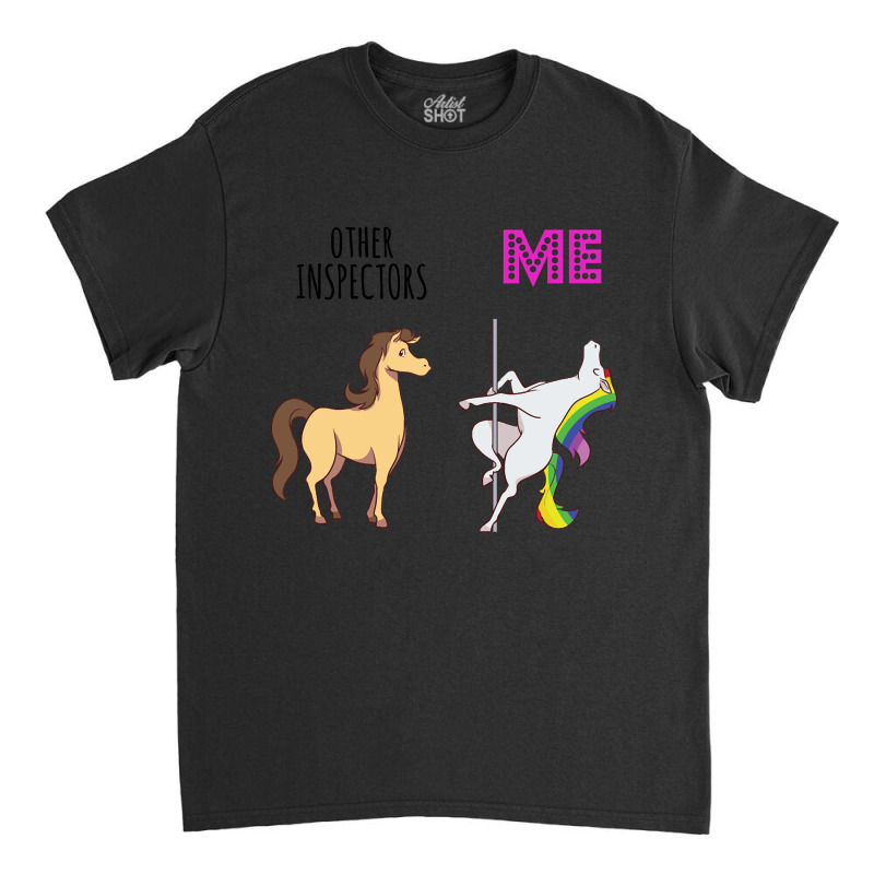 Other Inspector Unicorn Classic T-shirt by guppiessetting | Artistshot