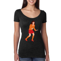 Velma Simple 2 Women's Triblend Scoop T-shirt | Artistshot