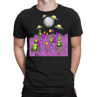 Magic Mushroom Psychedelic Alien Trip Shroom Edm Galaxy T-shirt | Artistshot