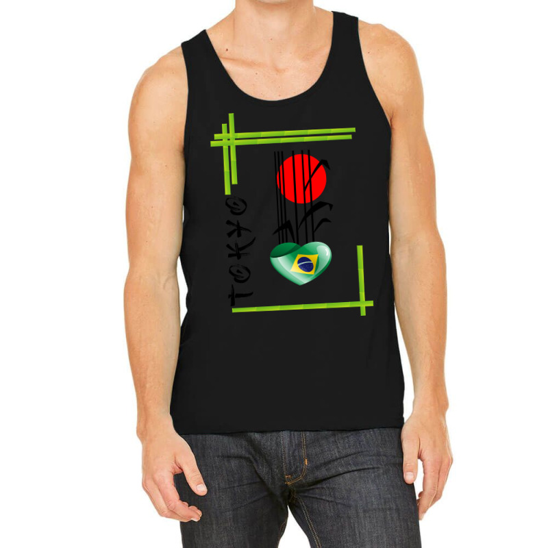 Brazil, Tokyo, Sports Tank Top | Artistshot