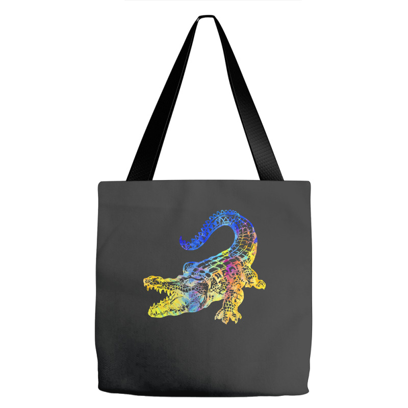 Crocodile Lover T  Shirtcrocodile Aligator With Beutiful Gift Idea T Tote Bags | Artistshot