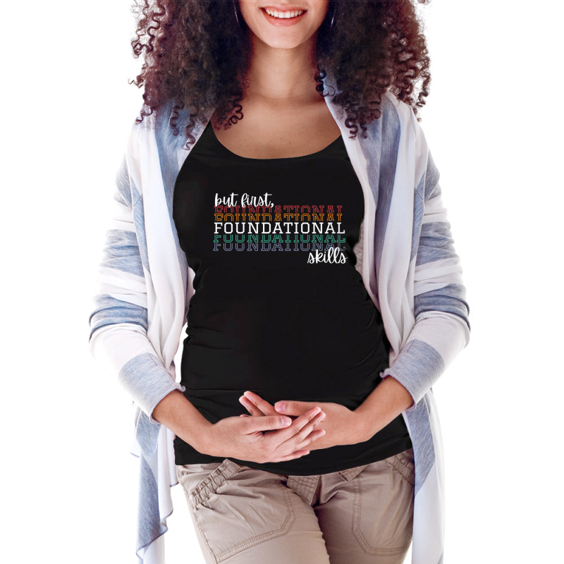 But First Foundational Skills Phonemic Awareness Premium T Shirt Maternity Scoop Neck T-shirt by cm-arts | Artistshot