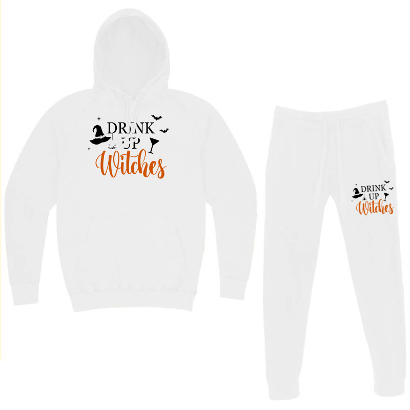 Drink Up Witches Funny Halloween Novelty Fall Holiday Item Long Sleeve Hoodie & Jogger set by cm-arts | Artistshot