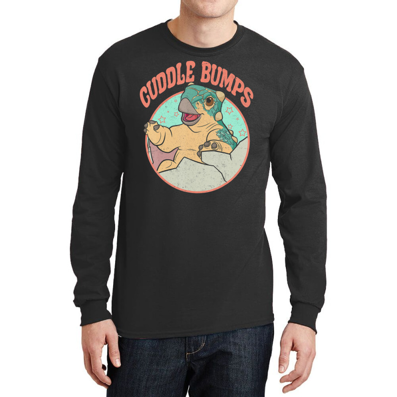 Camp Cretaceous Bumpy Cuddle Bumps Portrait Long Sleeve Shirts | Artistshot