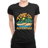 Time For Adventure-llm0s Ladies Fitted T-shirt | Artistshot