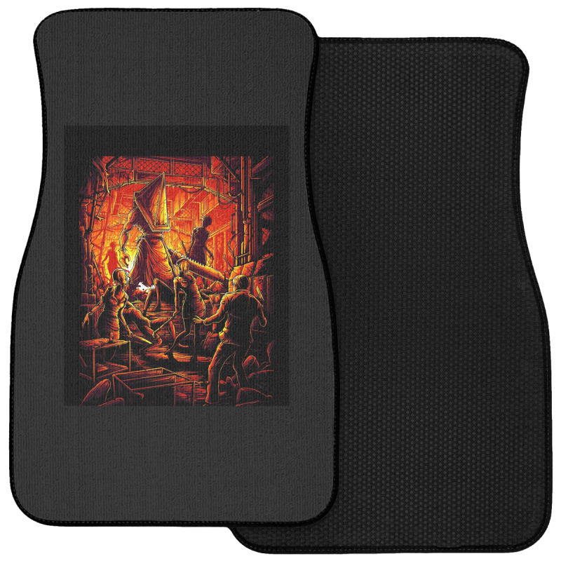 Pyramid Head Front Car Mat | Artistshot