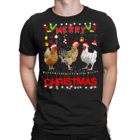 Chicken Cock Design Merry Christmas Chicken For Kids Costume Cute 32 H T-shirt | Artistshot