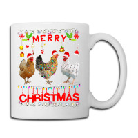 Chicken Cock Design Merry Christmas Chicken For Kids Costume Cute 32 H Coffee Mug | Artistshot