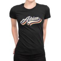 I Love Adrian City Usa Retro Vintage Ladies Fitted T-shirt | Artistshot