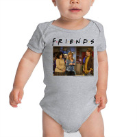 Friends Moinca Rachel Chandler Retro Friends Photo Baby Bodysuit | Artistshot