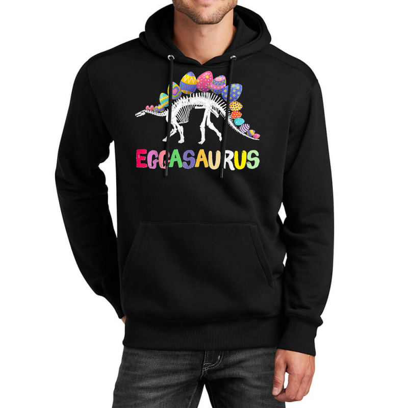 Funny Eggasaurus Stegosaurus Egg Dinosaur Happy Easter Day Unisex Hoodie | Artistshot