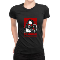 Samurai - Cyberpunk Ladies Fitted T-shirt | Artistshot