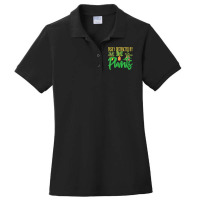 Funny Gardening Botanical Easily Distracted By Plants T Shirt Ladies Polo Shirt | Artistshot