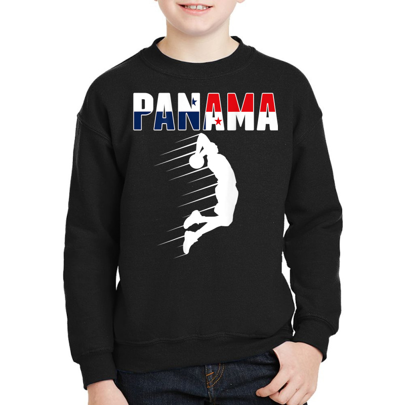 Proud Panama Basketball Fans Jersey   Panamanian Flag Baller T Shirt Youth Sweatshirt by cm-arts | Artistshot