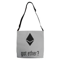 Got Ether ? Adjustable Strap Totes | Artistshot