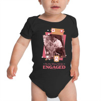 Friends Phoebe And Joey The One Where We Got Engaged Baby Bodysuit | Artistshot