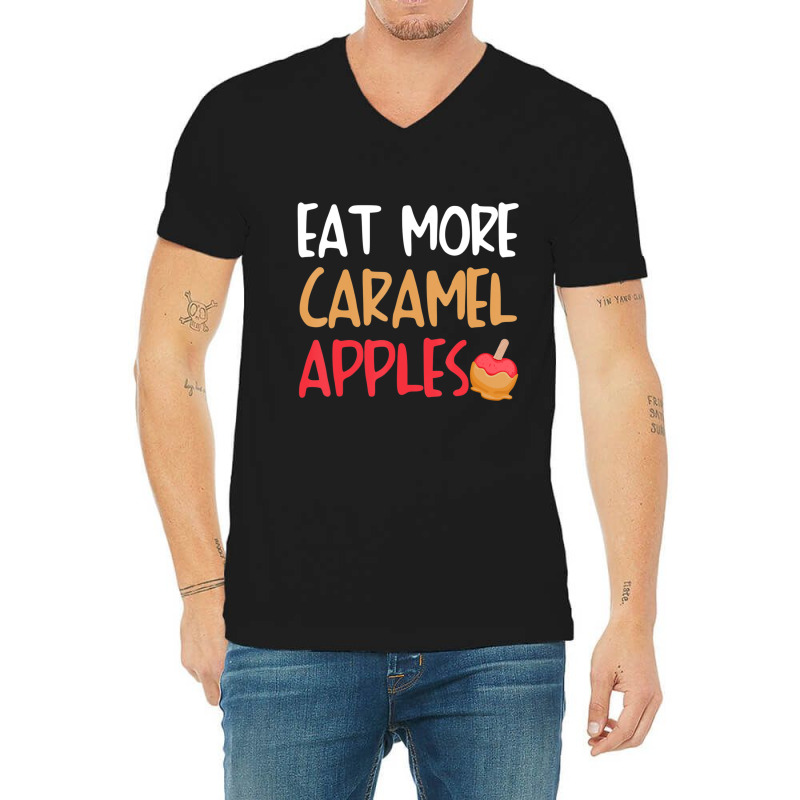 Caramel Apple Best Apples Lover V-Neck Tee by cm-arts | Artistshot