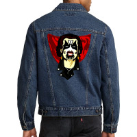 King Rock Diamond Men Denim Jacket | Artistshot