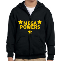 Mega Powers Youth Zipper Hoodie | Artistshot