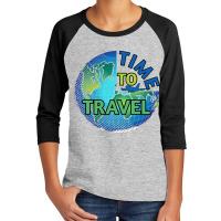 Time To Travel (2) Youth 3/4 Sleeve | Artistshot