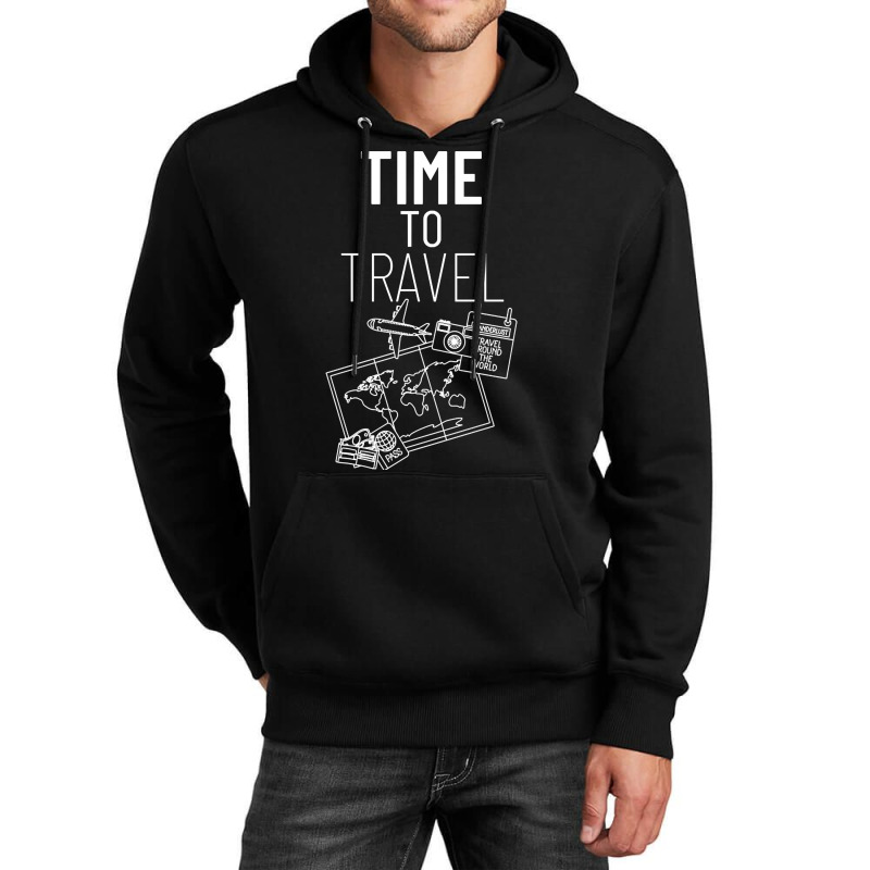 Time To Travel - Traveler Unisex Hoodie by behindcedar22 | Artistshot