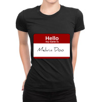 Did You Mean Melvin Doo Ladies Fitted T-shirt | Artistshot