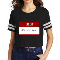 Did You Mean Melvin Doo Scorecard Crop Tee | Artistshot